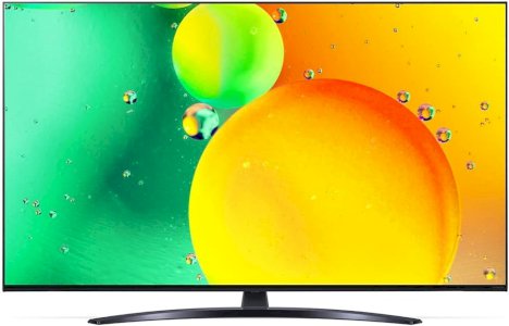 LG NanoCell 50NANO766QA 4K Ultra HD 50" 127 Screen Smart LED TV with Satellite Receiver