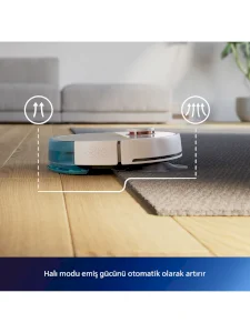 Philips HomeRun 7000 Series Aqua XU7100 Smart Robot Vacuum Cleaner with Garbage Station